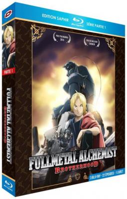 Fullmetal Alchemist Brotherhood Partie 1, Edition saphir Blu-Ray
