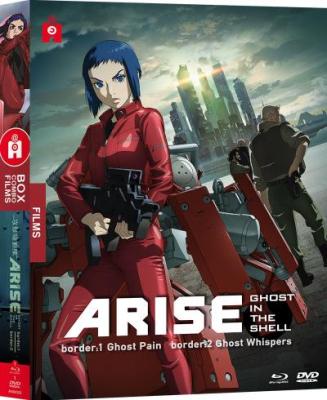 Ghost in the Shell Arise films 1 et 2 Combo Blu-ray DVD