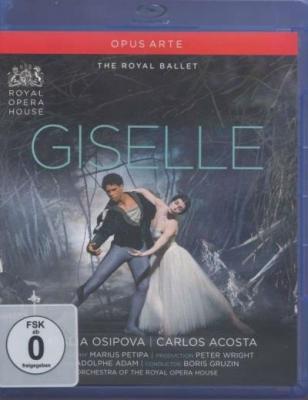Adam : Gis&egrave;le. Osipova, Acosta, ROH, Gruzin. [Blu-Ray]