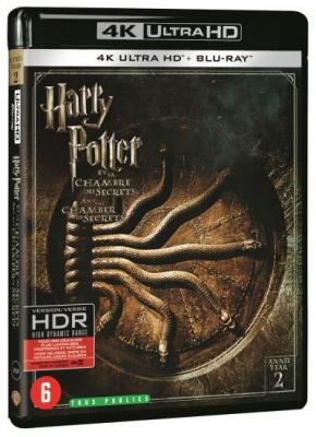 Harry Potter et la Chambre des Secrets Blu-ray 4K Ultra HD