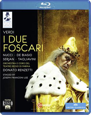 Verdi : I Due Foscari. Nucci, Serjan, Tgliavni, Renzetti. [Blu-Ray]
