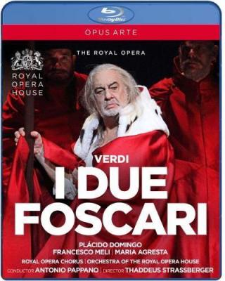 Verdi : I Due Foscari. Domingo, Meli, Agresta, Pappano, Strassberger. [Blu-Ray]