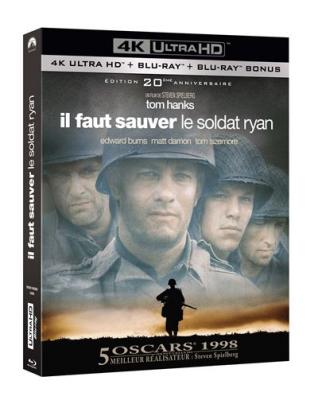 Il faut sauver le soldat Ryan Blu-ray 4K Ultra HD