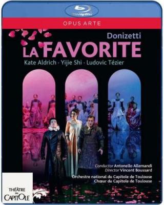 La favorite, op&eacute;ra en 4 actes by Gaetano Donizetti (Blu-Ray)