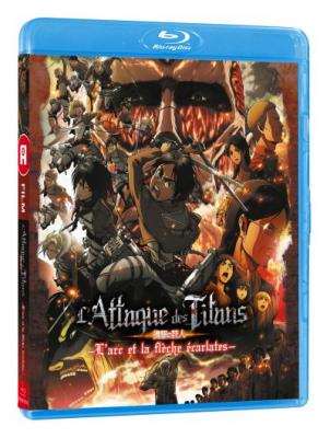 L'Attaque des Titans-Film 1 : l'arc et la fl&egrave;che &eacute;carlates [Blu-Ray]