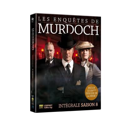 Les Enqu&ecirc;tes de Murdoch - Int&eacute;grale saison 8 - Coffret 4 Blu-ray
