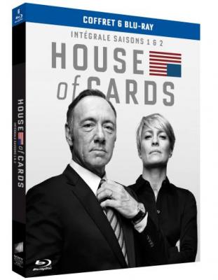 House of Cards - Int&eacute;grale saisons 1 et 2 [Blu-ray + Copie digitale]