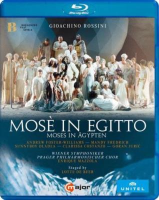 Rossini : Mo&iuml;se en &Eacute;gypte. Foster-Williams, Fredrich, Dladla, Costanzo, De Beer, Mazzola. [Blu-Ray]