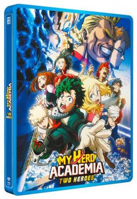My Hero Academia : Two Heroes Steelbook Combo Blu-ray DVD