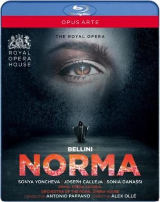 Bellini : Norma. Yoncheva, Calleja, Ganassi, Pappano, Oll&eacute;. [Blu-Ray]