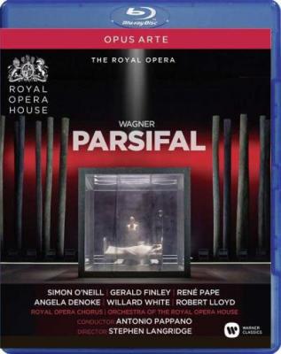 Wagner : Parsifal. O'Neill, Finley, Pape, Pappano, Langridge. [Blu-Ray]