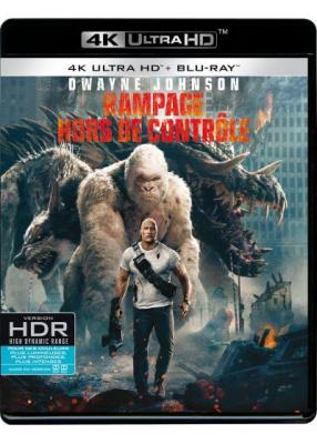 Rampage - Hors De Contr&ocirc;le - 4k [Blu-ray] [4K Ultra-HD + Blu-ray]