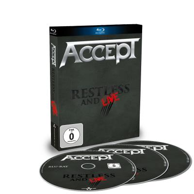 Blu-Ray de Accept - Restless and live - pour Unisexe - Standard