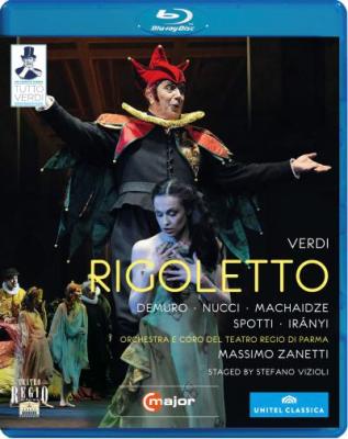 Tutto Verdi, vol. XVI : Rigoletto. Zanetti. [Blu-Ray] [Import Italien]