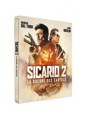 Sicario 2 La Guerre des Cartels Steelbook Edition limit&eacute;e Blu-ray 
