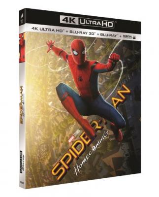 Spider-Man Homecoming Blu-ray 4K Ultra HD 