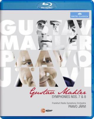 Paavo J&auml;rvi Dirige Mahler : Symphonie n&deg; 7-8. [Blu-Ray]