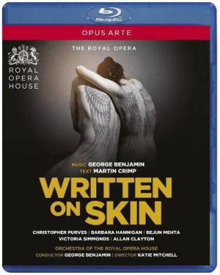Benjamin : Written on Skin. Purves, Hannigan. [Blu-Ray]