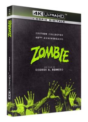 Zombie Edition Collector du 40&egrave;me Anniversaire Blu-ray 4K Ultra HD