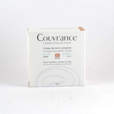 AVENE Av&egrave;ne couvrance cr&egrave;me teint compact mat n&deg;3 sable 9.5g