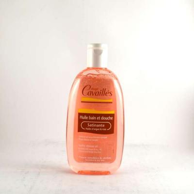 CAVAILLES ROG&Eacute;CAVAILL&Egrave;S Huile bain et douche Satinante huiles d'argan&rose 250ml