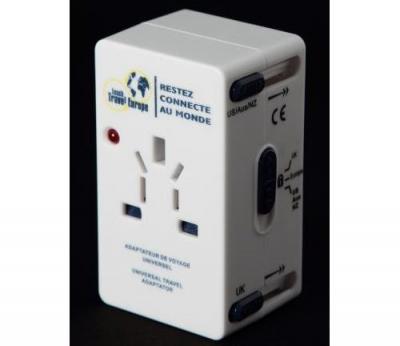 LEACH TRAVEL Adaptateur de voyage  Europe EUR/USA/UK