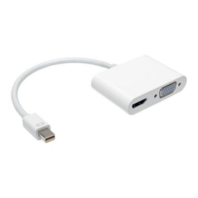ON EARZ MOBILE GEAR ONEA Adaptateur Mini Display vers HDMI + VGA Blanc
