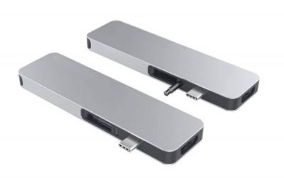 HYPER Adaptateur USB-C Mobility Lab  Drive Solo 7 Argent 