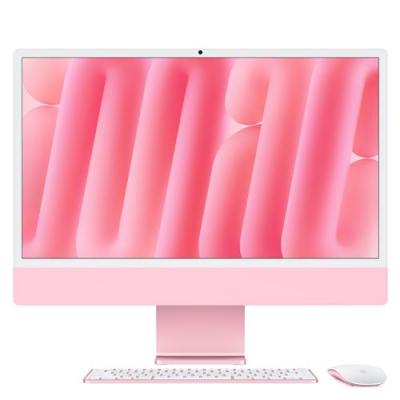 iMac 24'' ecran retina 4,5K 512GO SSD 24 GO RAM Puce M4 CPU 10 coeurs GPU 10 coeurs Rose