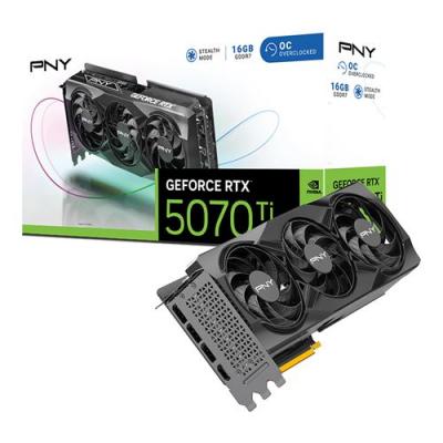 PNY Carte Graphique  Nvidia GeForce RTX 5070 Ti 16GB OC 