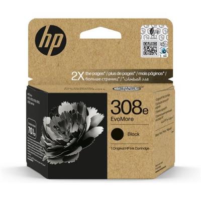 HP Cartouche d'encre  308e EvoMore Noir 