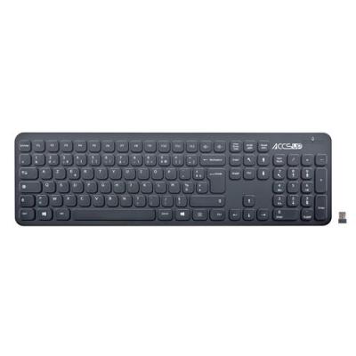 ACCSUP Clavier  SLIM WL FR3 V2 Azerty Noir