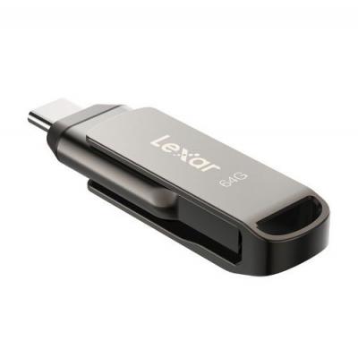 LEXAR Cl&eacute; USB  Cl&eacute; 64Go USB 3.1 + Type C JumpDrive D400