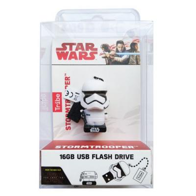 MAIKII Tribe Star Wars Stormtrooper TLJ - Cl&eacute; USB - 16 Go - USB - noir, blanc