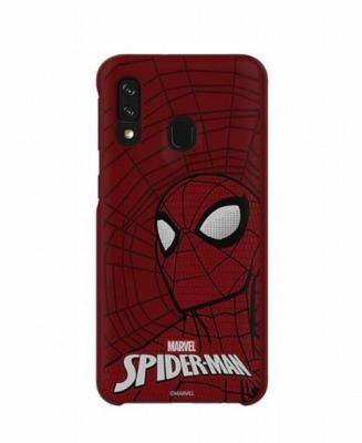 SAMSUNG Coque  Galaxy Friends Marvel Spiderman rouge pour smartphone