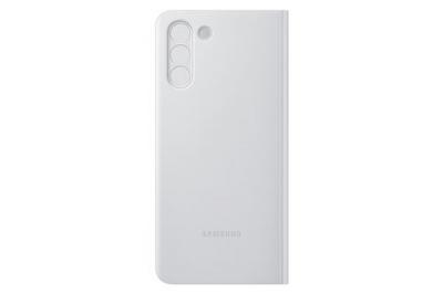 SAMSUNG  Smart Clear View Cover Gris Clair Galaxy S21+