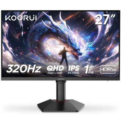 KOORUI Ecran PC Gaming  G2721E 27"" 320 Hz QHD