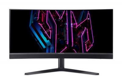 ACER Ecran PC Gaming OLED  Predator X34Vbmiiphuzx 34"" Incurv&eacute; QHD Noir