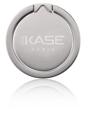 THE KASE Flip magn&eacute;tique anneau accroche & support smartphone, Argent - Neuf