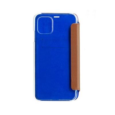 BEETLECASE Folio Crystal Cuir Camel pour iPhone 11 Pro 
