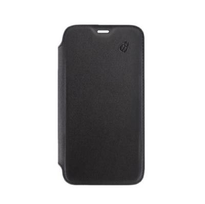 BEETLECASE Coque Folio -  - iPhone 11 - Cuir Noir - Rigide - Rabat