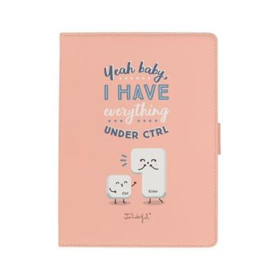MR. WONDERFUL Housse de protection universelle pour tablette 10,2""  rose