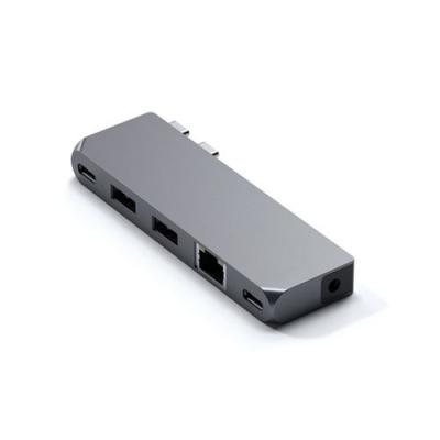 SATECHI  Pro Hub Mini Avec Fil Usb 3.2 Gen 1 (3.1 Gen 1) Type-c Gris