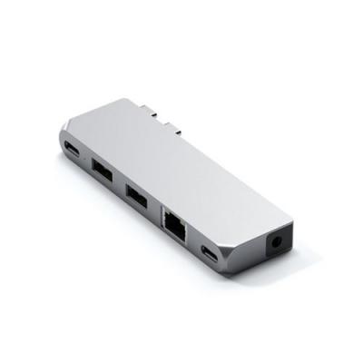 SATECHI  Pro Hub Mini Avec Fil Usb 3.2 Gen 1 (3.1 Gen 1) Type-c Argent