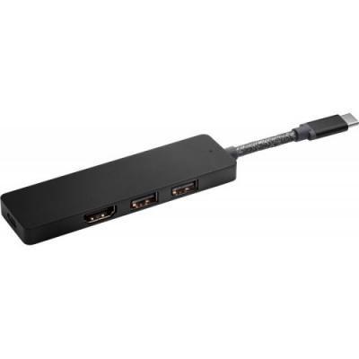 HP Hub USB Type C  4 EN 1 vers HDMI/2x USB 3.0/USB C