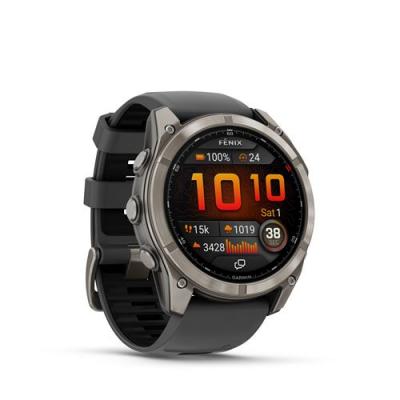 GARMIN Montre connect&eacute;e  Fenix 8 Pro 51 mm Noir 