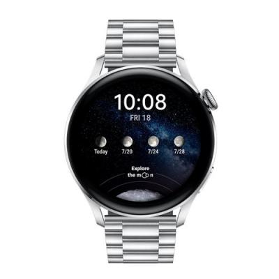 HUAWEI Montre connect&eacute;e  Watch 3 Elite Acier