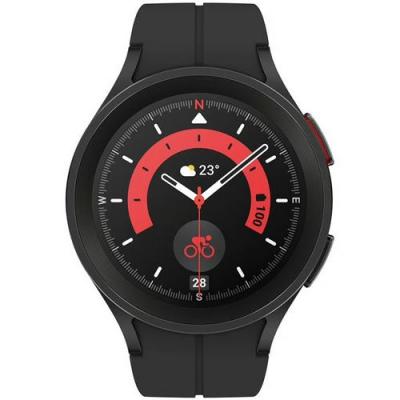 SAMSUNG Galaxy Watch5 Pro 45mm Titane Noir avec Moniteur de Sant&eacute; et GPS Reconditionn&eacute;