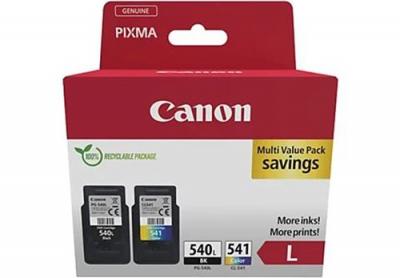 CANON Pack de 2 cartouches d'encre  PK PG540L/CL541 Noir Cyan Jaune et Magenta 