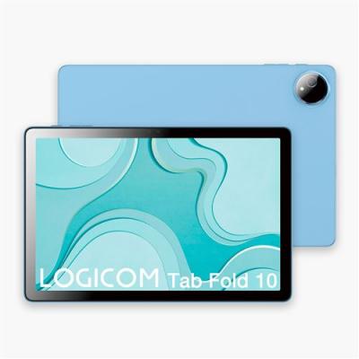 LOGICOM Tablette Tactile  Fold 10,1"" 128 Go Bleu